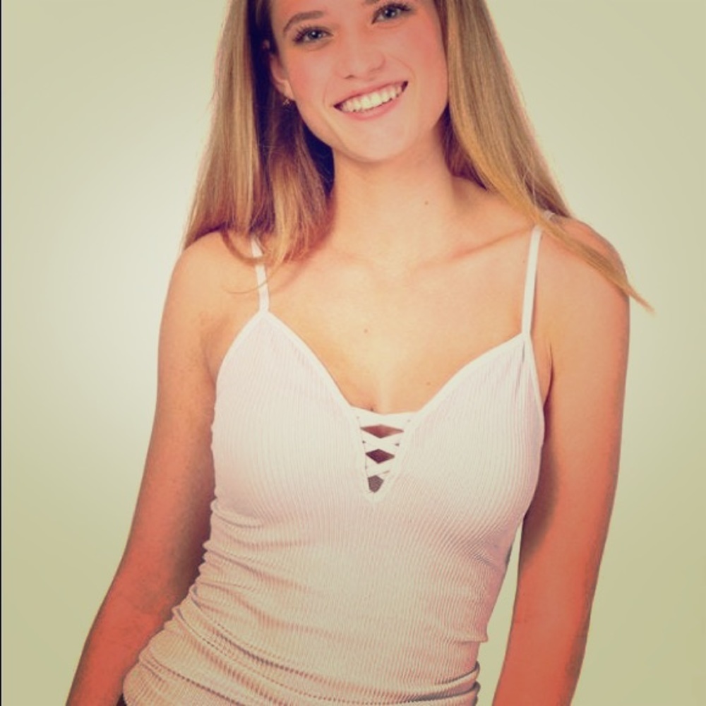 Natural Life ribbed tank Xs NWT